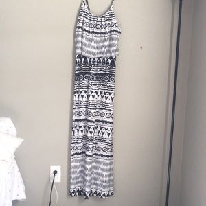 Strap maxi dress